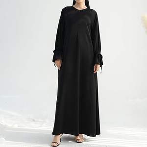 Vêtements musulmans traditionnels pour femmes, robe modeste, abaya pour femmes, vêtements islamiques à manches longues de haute qualité, abayas pour filles - Product Image 6