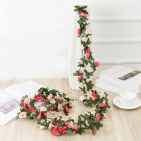 Factory Direct Rayon Pfingstrosen rebe Innen wicklung dekoration Künstliche Blumen rebe für Weihnachten und chinesisches Neujahr