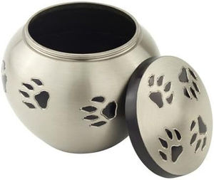 Hot Selling Brass Cat and Dog Urns Funeral Pet Memorial Urns <b>Ashes</b> Wholesale Urns at Low Price - Product Image 3