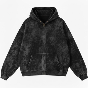 Sudaderas con capucha para hombre de la mejor calidad, 100% algodón, ligeras, transpirables, con cremallera, personalizadas con estampado, al mejor precio y con MOQ bajo. - Product Image 2