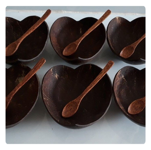 Tazón de Cáscara de Coco Hecho a Mano, Estilo Orgánico, Utensilios de Cocina Ecológicos para Uso Diario - Product Image 2