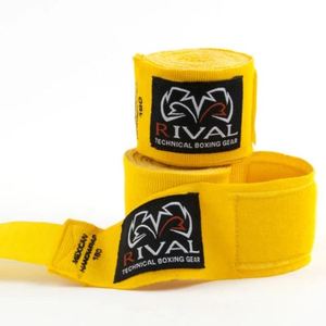 Vendas de Boxeo Transpirables de Algodón Rosa Rival con Pegamento Acrílico Hipoalergénico, Unisex, 5m de Longitud, para Entrenamiento de MMA - Product Image 4