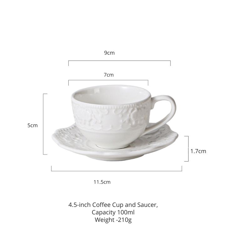 cup and dish 100ml