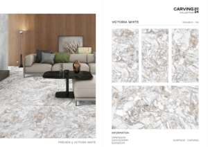 Azulejo de Porcelana Texturizado de Gran Formato Super Premium 600x1200 para Pared y Suelo, Uso Interior y Exterior Moderno - Product Image 3