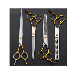 Premium Pet Grooming <b>Scissors</b> Set – Made from High-Quality Stainless Steel, Professional <b>Dog</b> & Cat Hair Cutting Kit with Case - Product Image 2