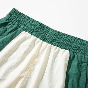 กางเกงขาสั้นออกกำลังกายผู้ชายแบบมีเชือกผูกเอว ปักโลโก้ตามสั่ง สีสันหลากหลาย ขายส่ง - Product Image 3