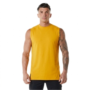 Men Fitness Sportswear O-Neck <b>Plain</b> Tank Top Sleeveless <b>Tshirt</b> Breathable Workout Sports Tank Top Gym Athletes Men Tank Top - Product Image 4