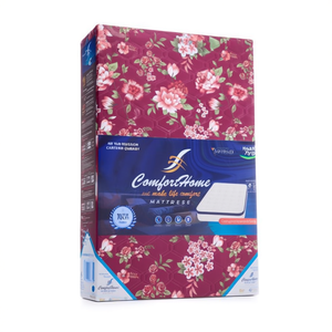 Par de almohadillas de espuma de microfibra de 6 pulgadas tamaño Queen, cómodas, de 72x36x6 pulgadas, para uso doméstico y hotelero, lavables. - Product Image 2