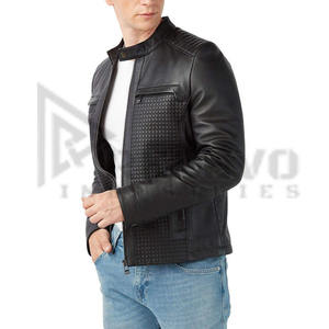 Chaqueta de Motocicleta de Cuero Genuino 2026, Nueva Moda, Manga Larga, Chaqueta de Invierno para Motociclismo y Automovilismo - Product Image 3