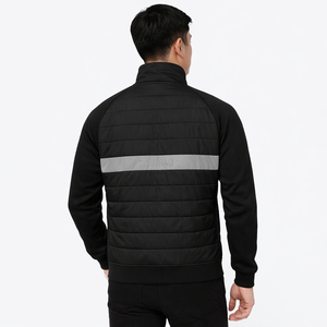 Chaqueta Acolchada para Hombre con Logotipo Personalizado, Abrigo Impermeable Ligero y Cálido para Invierno - Product Image 2