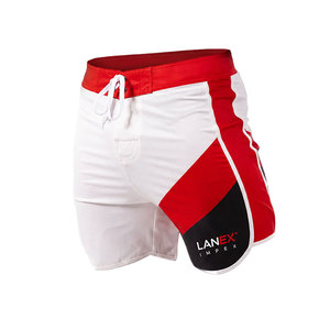 New design Men's Quick Dry Board <b>Shorts</b> Red White Surf Swim Trunks Lightweight Beach <b>Shorts</b> Custom Water Sports Athletic Wear - Product Image 1