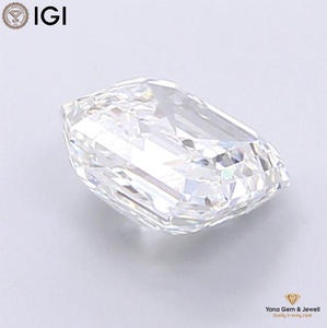 เพชรทรงแอสเชอร์เจียระไน 2.00 กะรัต สี E ความสะอาด VVS1 พร้อมใบรับรอง IGI เพชร CVD ที่เพาะเลี้ยงในห้องปฏิบัติการ สำหรับใช้เป็นจุดศูนย์กลางแหวน - Product Image 3