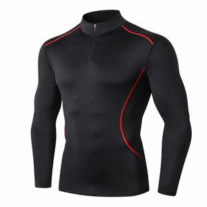Men Football Compression Shirt <b>Padded</b> Protective Gear Breathable Quick Dry Training Sportswear Top compression Shirts - Product Image 5