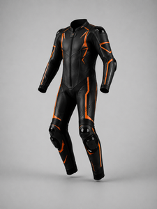 Black <b>Summer</b> Biker Moto Leather <b>Motorcycle</b> Racing Suit <b>Jacket</b> Trousers Set Breathable Waterproof Windproof Plus Size Protective - Product Image 2