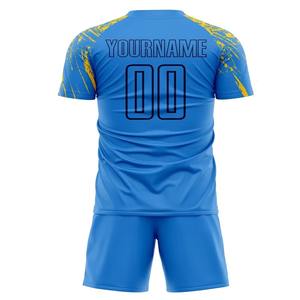 Nuevo Conjunto de Uniforme de Fútbol para Hombre, Llegada 2026, Mejor Calidad, Hecho a Medida, Cuello Redondo, Color Sólido, Secado Rápido, Transpirable, Manga Corta - Product Image 5