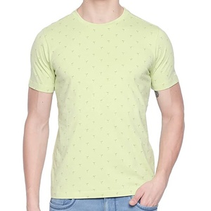 T-shirt en tricot basique pour homme de haute qualité, coupe classique, 100% coton, manches courtes, col rond, impression personnalisée, motif uni, Bangladesh - Product Image 1