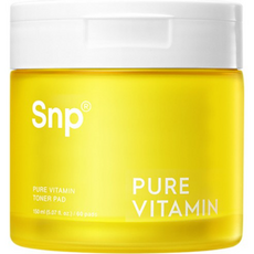 Dischi tonificanti SNP Pure Vitamin C 150ml, 60 pezzi, confezione da 4 - Scontato! - Product Image 1