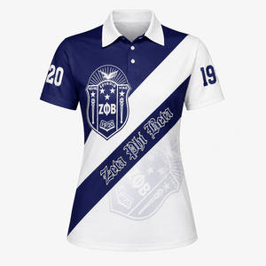 เสื้อยืด Zeta Phi Beta Sorority แบบสั่งทำพิเศษ พิมพ์ลายสกรีน สำหรับทุกเพศ เสื้อผ้าพี่น้องสมาคมกรีก ขายส่ง ชุดยูนิฟอร์มพี่น้องสมาคมกรีก - Product Image 1