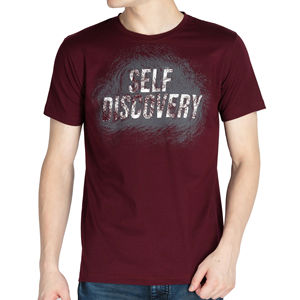 T-shirt Homme Slim Fit Imprimé en Relief Nouvelle Collection – Meilleure Mode Faible MOQ – Nouveauté T-shirt Homme Imprimé en Relief - Product Image 1