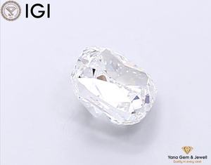 เพชรทรงสี่เหลี่ยมคุชชั่น 2.00 กะรัต สี D ความสะอาด VS1 ผลิตด้วยวิธี CVD พร้อมใบรับรอง IGI เหมาะสำหรับแหวนดีไซน์พิเศษ - Product Image 5