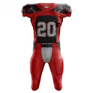 Camiseta de Fútbol Americano Personalizable al por Mayor, Estilo Chicago, para Hombre, Cosida, Transpirable, de Spandex/Algodón/Bambú, con Estampado por Sublimación, 350g - Product Image 3