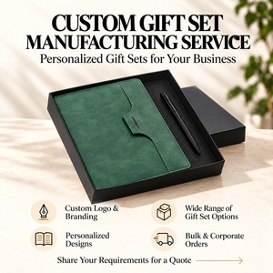 Cesto Regalo di Lusso per Ufficio con Agenda e Penna Coordinata, Set Regalo Aziendale Personalizzato con Accessori Executive - Product Image 4