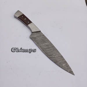 Cuchillo Santoku de Cocina de Acero de Damasco Personalizado, Ecológico, en Stock, de Alta Calidad para Cortar en la Cocina - Product Image 2