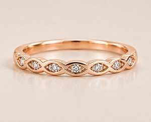 Anillo Moderno de Oro Sólido de 14K con Topacio Azul Minimalista, Joyería Fina Geométrica Apilable, Personalizable OEM, Elegante para Uso Diario - Product Image 2