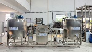 Usine de crème glacée de 500 litres |   Usine de production automatique de crème glacée industrielle avec système Venturi |   Fabrication complète de crème glacée - Product Image 2