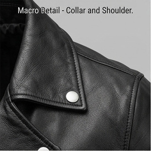 Vestes Speed Demon pour hommes, les plus demandées, les plus vendues, créez votre propre style, veste de moto à fermeture éclair longue sur les poignets - Product Image 3