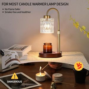 Scaldacera Elettrico in Ottone Anticato, Lampada Scaldacera Profumata per Arredamento Casa con Dimmer e Timer, Regalo per la Festa della Mamma e Compleanni - Product Image 2