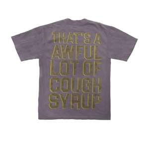 T-shirt classique à manches courtes « Cough Syrup » pour fabricants de vêtements, 100 % coton, personnalisé, style hip-hop - Product Image 2