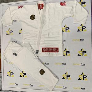 Kimono Retro Shoyorol Batch 71 para Competición, Blanco, el Más Vendido, Conjunto de Jiu-Jitsu Brasileño GI para Adultos y Niños, Unisex CP-JJ-08 - Product Image 6