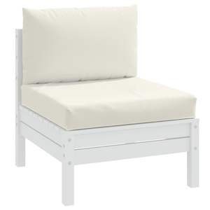 Coussin de palette d'extérieur 100% polyester en crème mélangée 23,6 po x 23,6 po - Product Image 1