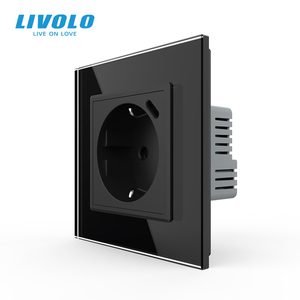 <span class=keywords><strong>Enchufe</strong></span> Europeo <span class=keywords><strong>Livolo</strong></span> con Panel de Vidrio de Lujo, Estándar Europeo, con Carga Rápida Tipo-C de 18W de Alta Potencia - Product Image 3