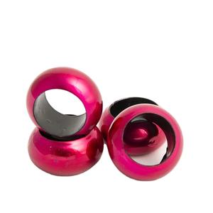 ห่วงใส่ผ้าเช็ดปากทำจากอะคริลิคทรงห่วงรัดผ้าเช็ดปากอุปกรณ์ตกแต่งห้องครัวดีไซน์ใหม่ - Product Image 1