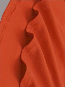 Wholesale High Quality T-<b>Shirt</b> <b>Orange</b> Short Sleeve T-<b>Shirt</b> With Cartoon Print O-Neck Loose Fit <b>Men</b> Casual Knitted Cotton Top - Product Image 3