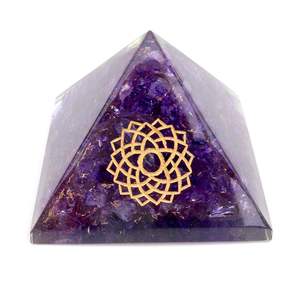 Vente en gros de cristaux de pierres naturelles, tourmaline noire, orgonite orgone chakra reiki, pyramide en vrac de guérison énergétique - Product Image 6