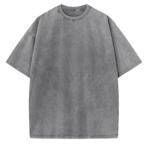 Camiseta Esencial Gris Carbón 2026, Algodón Grueso de Primera Calidad, Camiseta Gris de Manga Corta al por Mayor, 100% Algodón Transpirable - Product Image 6