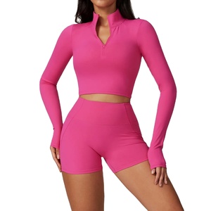 Yoga Gym Set Leggings Breasted Smooth and Comfortable Sports Bra Tight Fitting Workout Set Workout Clothes for Women - Product Image 3