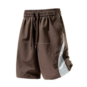 Pantalones Cortos Deportivos Casuales para Hombre, con Cordón Ajustable, de Malla Transpirable 100% Nailon, de Secado Rápido, para Verano, Correr al Aire Libre, Estilo Seda Helada - Product Image 6