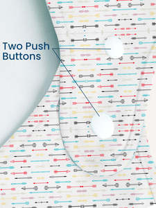 Juego de baberos de muselina para bebé, paquete de tres baberos suaves y absorbentes de algodón con capas, para alimentación y para la saliva, con estampados bonitos para bebés y niños pequeños. - Product Image 5