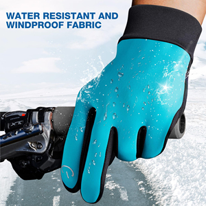 Simple <b>Touchscreen</b> Thermal Running <b>Gloves</b> Strong Anti Slip Riding <b>Glove</b> For Cycling Winter Adventures Outdoor Running <b>Gloves</b> - Product Image 3