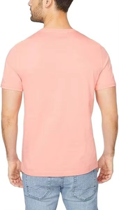 Camiseta de Verano para Hombre, Color Rosa Claro, de Secado Rápido, Antiarrugas, Hombros Caídos, Talla Grande, para Uso Diario - Product Image 3