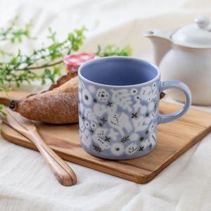 Fabricants japonais en gros de tasses à fleurs en céramique modernes, mignonnes et personnalisées - Product Image 1