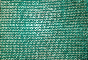 White Knitted Plastic <b>Net</b> Mesh with Red Edge Trim for <b>Fence</b> and Garden Use - Product Image 3
