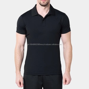 Camiseta Polo de Manga Corta para Hombre, Camiseta Informal de Verano, Polo de Punto de Secado Rápido para Gimnasio, Fitness, Golf - Product Image 1