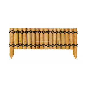 แผงรั้วไม้ไผ่ธรรมชาติสำหรับจัดสวนตกแต่งบ้านและตกแต่งภายนอก - Product Image 1
