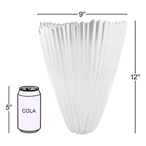 Vase décoratif en métal au design minimaliste, porte-fleurs contemporain pour la décoration intérieure - Product Image 3