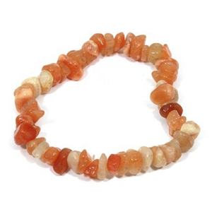 High Quality Chip <b>Bracelet</b> Natural Red Aventurine Chip <b>Bracelet</b> <b>Crystal</b> Stone Chip <b>Bracelet</b> Gemstone <b>Women</b> Colorful Energy - Product Image 2